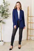 Load image into Gallery viewer, Heimish Full Size Statement Neck Open Front Blazer