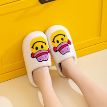 Load image into Gallery viewer, Melody Smiley Face Slippers